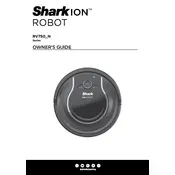 Shark ION Robot RV750_N Vacuum manual cover