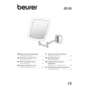 Beurer BS 89 Mirror manual cover