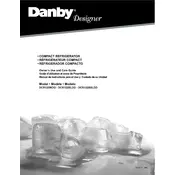 Danby DCR122BLDD Refrigerator manual cover