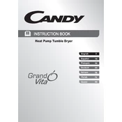 Candy GVS D913A2-S manual cover