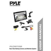 Pyle PLCM7700 Camera manual cover