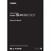 Yamaha PSR-SX600 Keyboard