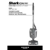 Shark ION P50 IC160 Vacuum manual cover