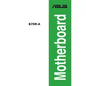 ASUS B75M-A Motherboard manual cover