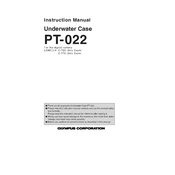 Olympus PT-022 manual cover