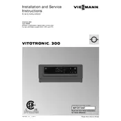 Viessmann Vitotronic 300 GW2B Control Unit manual cover