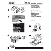 Xerox Phaser 8200 Repacking Instruction Printer manual cover