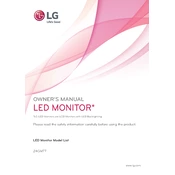 LG 24GM77 24GM77-B.AUS Monitor manual cover