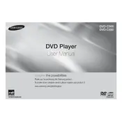 Samsung DVD-C500HD DVD Player manual cover