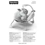 Fisher Price Mattel My Little Lamb Infant Seat BMM24 Bouncer manual cover