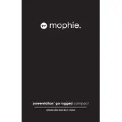 Mophie Powerstation Go Rugged Compact Power Bank manual cover