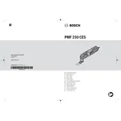 Bosch PMF 250 CES Tool manual cover