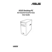 ASUS VivoPC K31CLG CPU manual cover