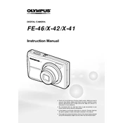 Olympus FE-46 manual cover