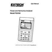 Flir Extech PQ3350 Analyzer manual cover