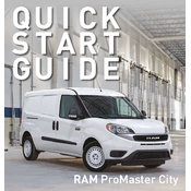 Ram Promaster City 2022 Van manual cover