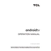 TCL C815 TV manual cover