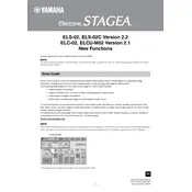 Yamaha Electone Stagea ELC-02 Keyboard