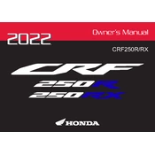 Honda CRF250R 2022 Motorcycle