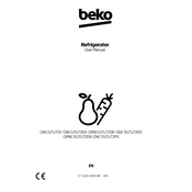 Beko GNE360520PX manual cover