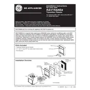 GE RAVTRANS4 Plenum manual cover