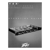 Peavey V4X Mark III Series Crossover manual cover