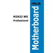 ASUS M2N32 WS Professional Motherboard manual cover