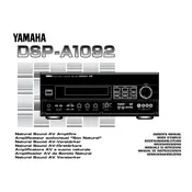 Yamaha DSP-A1092 Amplifier manual cover