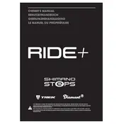 Trek Ride Plus Shimano Steps Bicycle manual cover