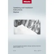 Miele WXR860 WCS TDos & IntenseWash Washing Machine manual cover