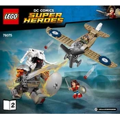 LEGO Super Heroes 76075-2 Construction Set manual cover