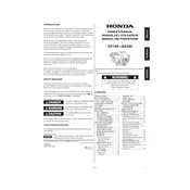 Honda GX160 2019 Engine manual cover