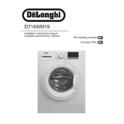 DeLonghi D714WM19 manual cover