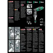 Wera Series 7400 Kraftform Pistol Handle (3.0-8.8 Nm) Screwdriver manual cover