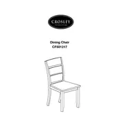 Crosley CF501217 Chair manual cover