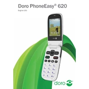 Doro PhoneEasy 620 Phone manual cover