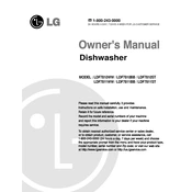 LG LDF7811BB LDF7811BB.ABPEEUS Dishwasher manual cover