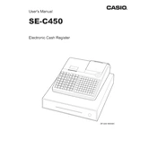 Casio SEC450 Cash Register