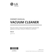 LG A939KBGS A939KBGS.CCBELGA Vacuum manual cover