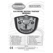 Bontempi 52 5692 Electronic Rhythm Partner manual cover