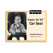 Fisher Price Mattel Futura 20-60 Car 79013 Seat manual cover