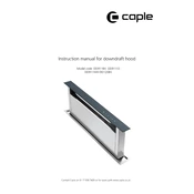 Caple DD120BK Hood manual cover