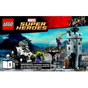 LEGO Super Heroes 76041-1 Construction Set manual cover