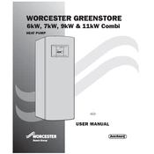 Worcester Greenstore 6kW Combi Heat Pump manual cover