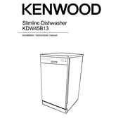 Kenwood KDW45B13 manual cover