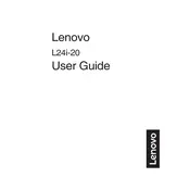 Lenovo L24I-20 65DA-KCC3-US Monitor manual cover