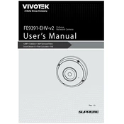 Vivotek FE9382-EHV V2 Camera manual cover