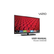 Vizio E420i-B0 TV manual cover