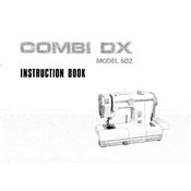 Janome Combi DX 502 manual cover