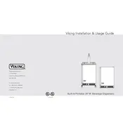 Viking VRBD1431T Dispenser manual cover